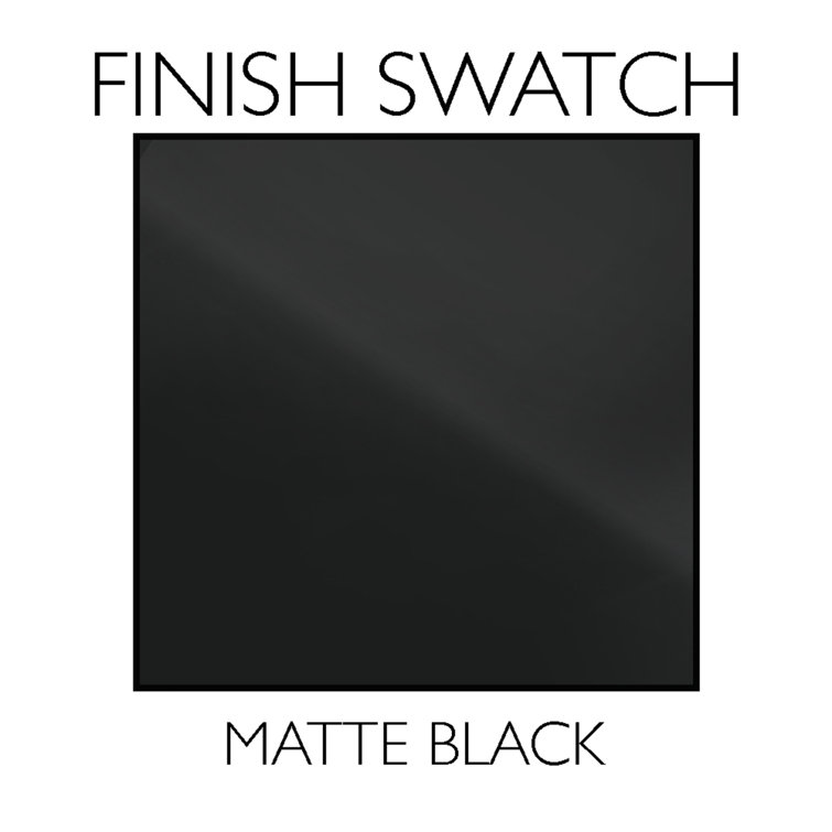Kelton Matte Black 24-Inch Wall Mounted Towel Bar