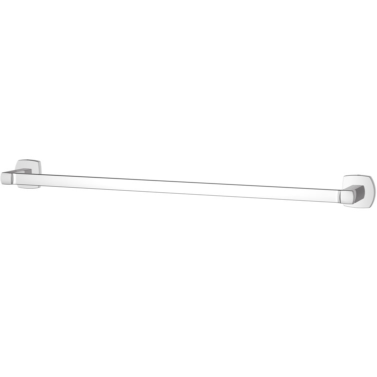 Deckard 24" Polished Chrome Wall-Mounted Towel Bar