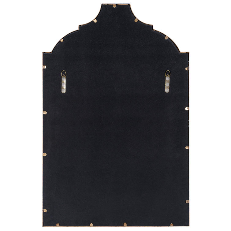 Simone Rectangular Gold Leaf Wall Mirror