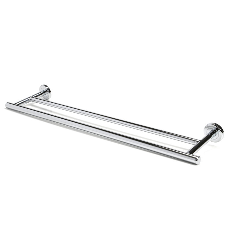 Latitude II 24-Inch Polished Chrome Double Towel Bar