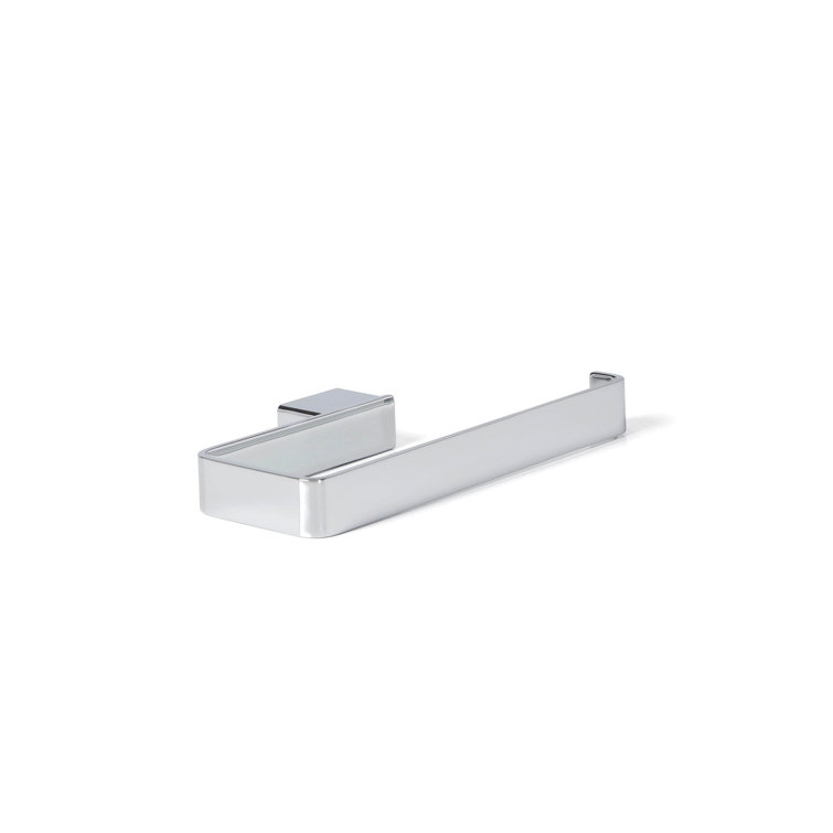 Chrome Rectangular Wall Mounted Towel Ring