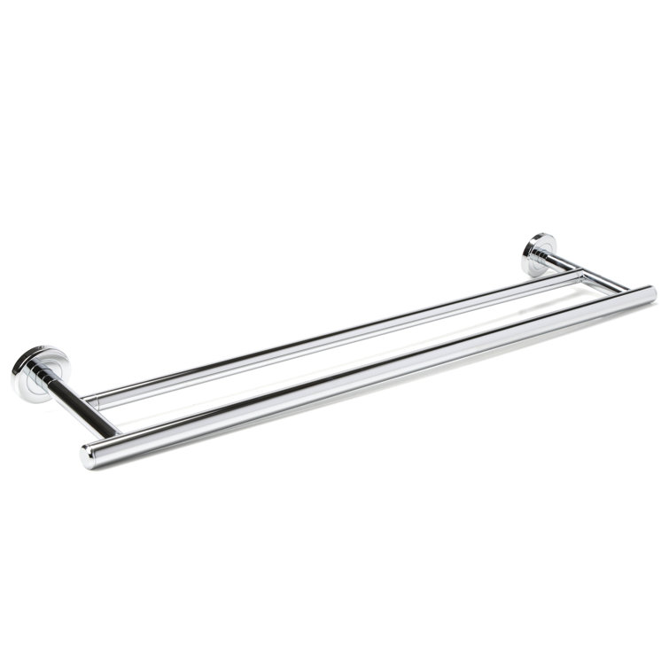 Latitude II 24-Inch Polished Chrome Double Towel Bar