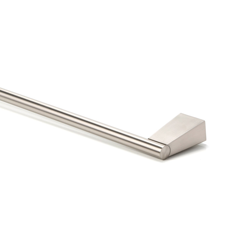 Bleu Collection 24-inch Polished Chrome Wall Mounted Towel Bar