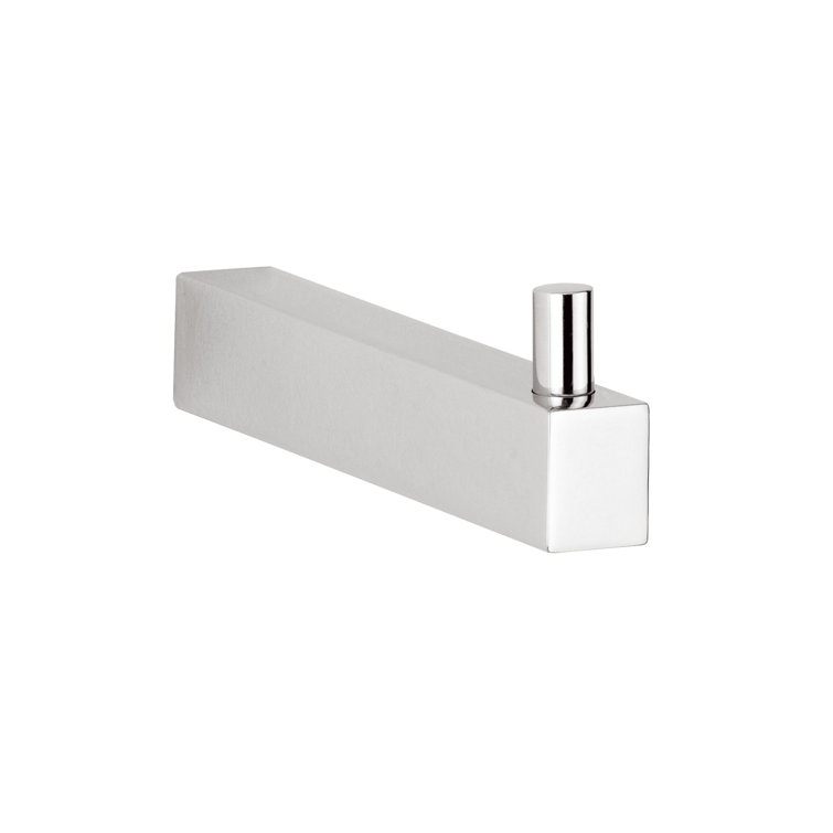 Polished Chrome Solid Brass Wall Mounted Bathroom Hook