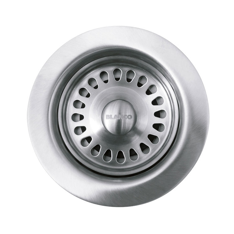 Stainless Steel 3.5-inch Decorative Kitchen Sink Basket Strainer