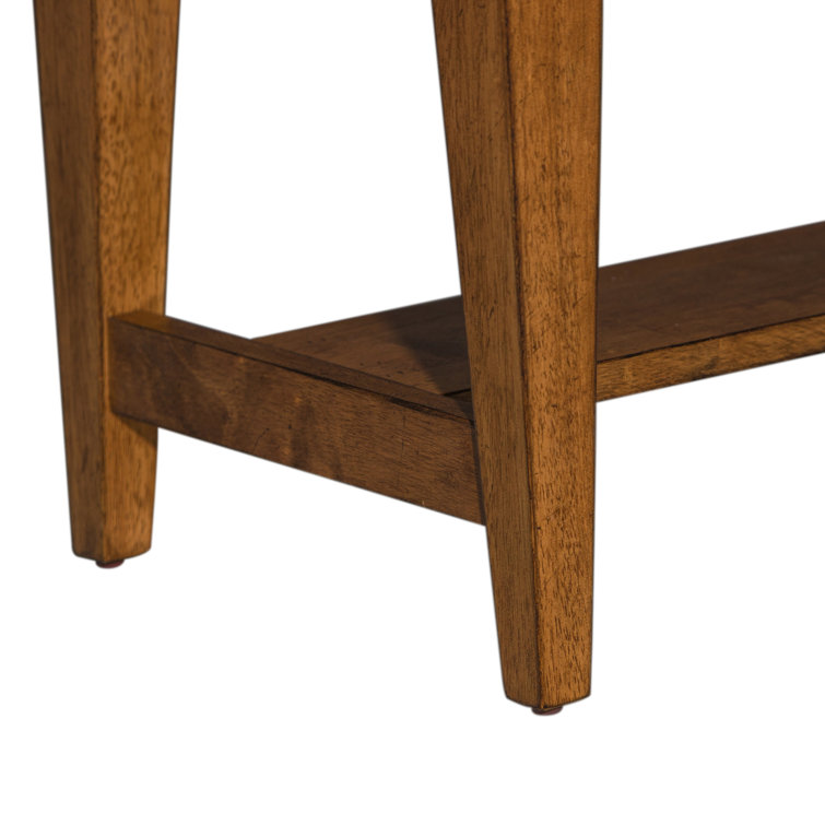Rustic Oak 52-Inch Traditional Dining Bench