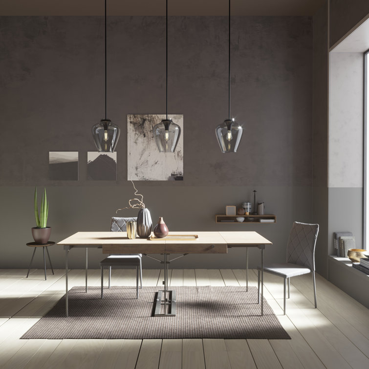 Hunter Vidria Matte Black 12" LED Teardrop Pendant Light