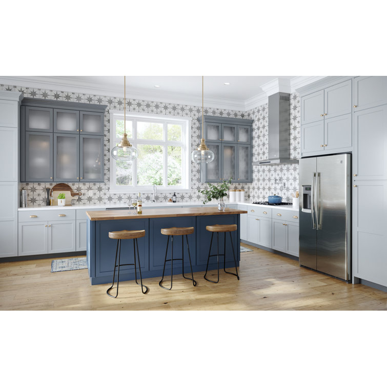 Stainless Steel 22 Cu. Ft. Side-by-Side Refrigerator with Ice Maker