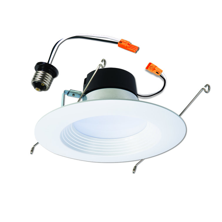 6'' White LED Recessed Lighting Kit for Indoor/Outdoor Use