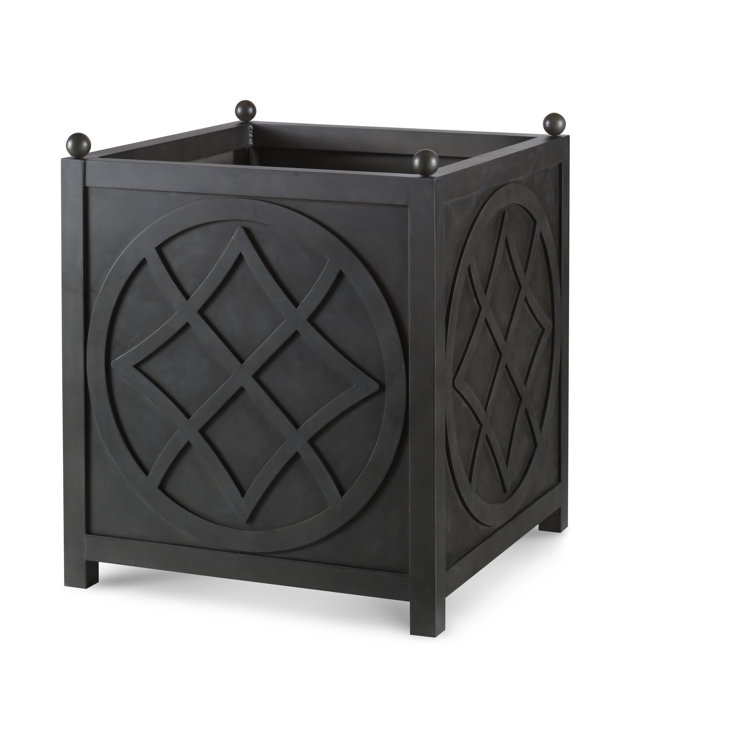 Candice Olson Zinc 24" Outdoor Planter