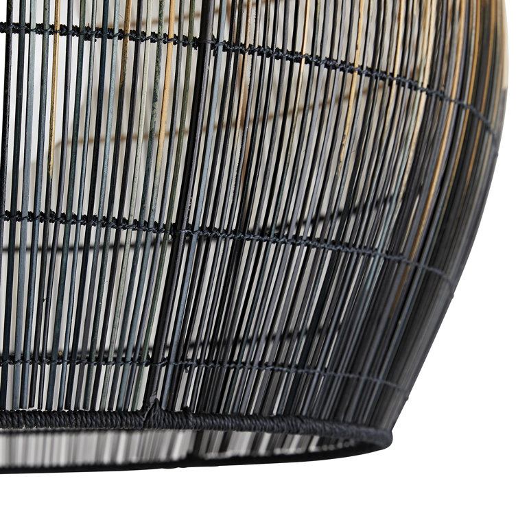 Swami Ombre Brass Dome Pendant Light - Tropical Inspired