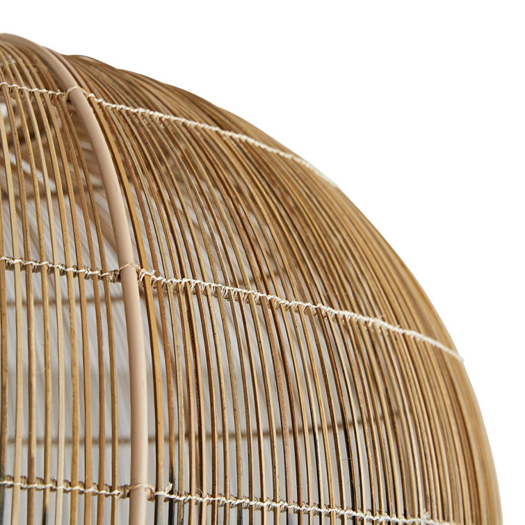 Swami Ombre Brass Dome Pendant Light - Tropical Inspired