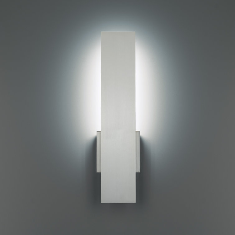 Stag 18" Brushed Aluminum LED Outdoor Wall Sconce