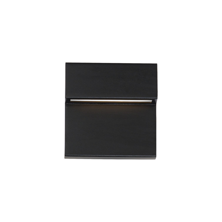 Balance Black Aluminum Dimmable LED Wall Sconce