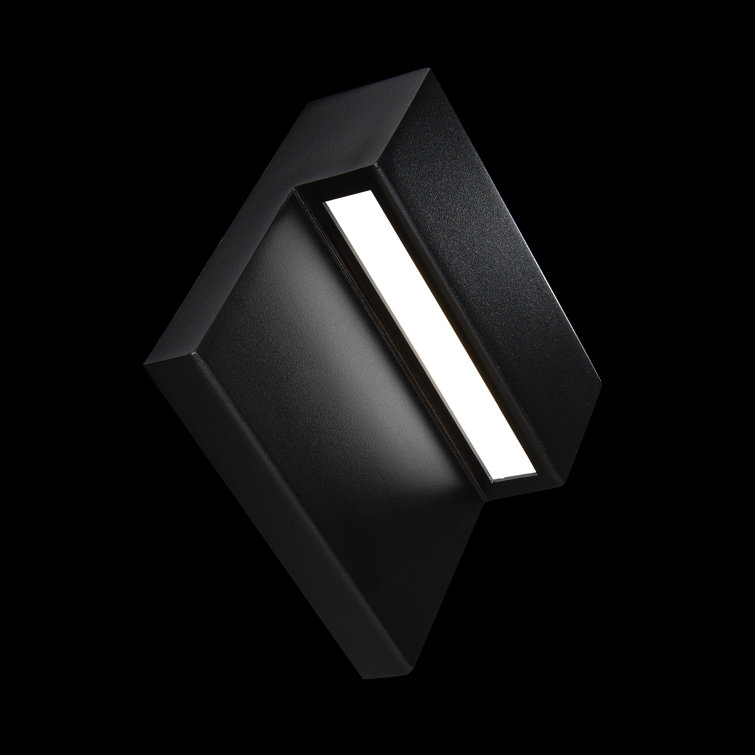 Balance Black Aluminum Dimmable LED Wall Sconce