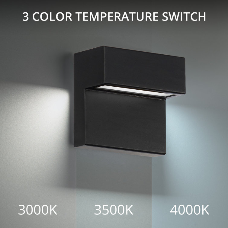 Balance Black Aluminum Dimmable LED Wall Sconce