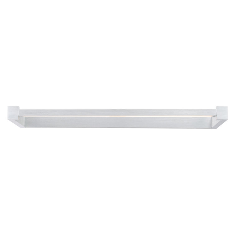 Lune 27" Adjustable Brushed Aluminum LED Wall Light