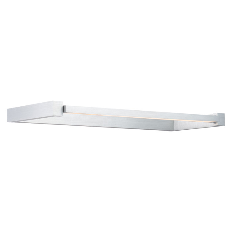 Lune 27" Adjustable Brushed Aluminum LED Wall Light