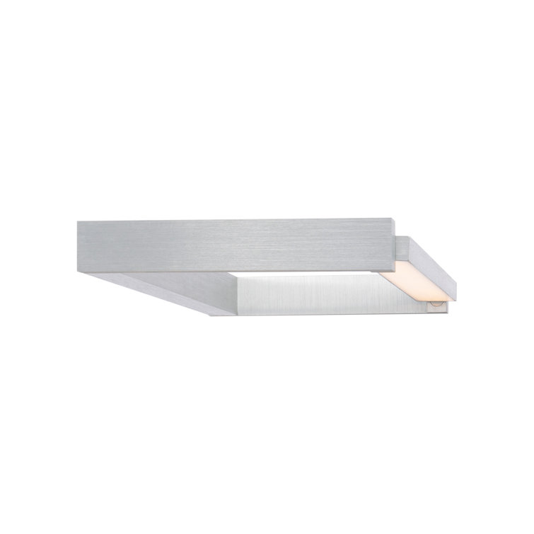Lune 27" Adjustable Brushed Aluminum LED Wall Light