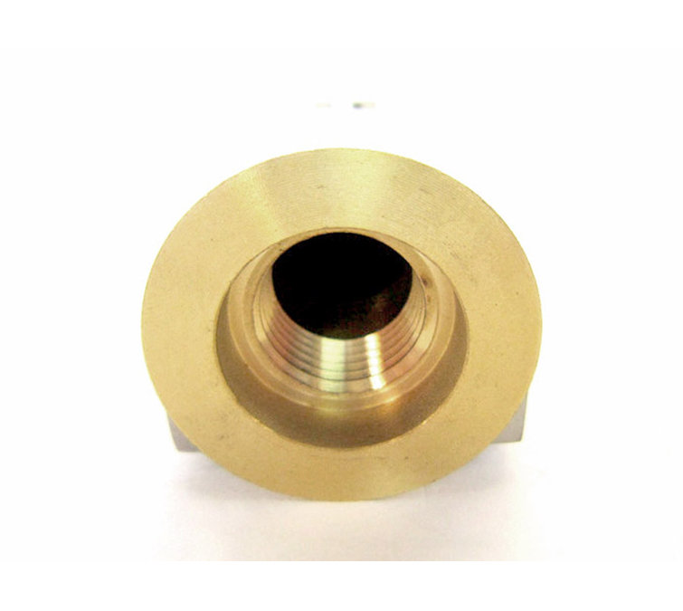 Polished Chrome Wall Mounted Tub Spout