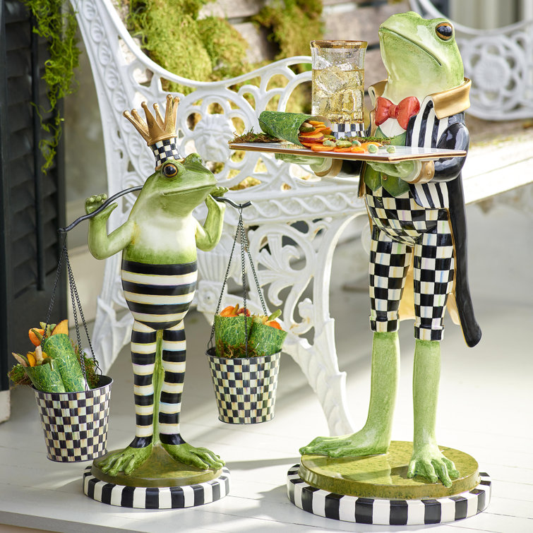 Fergal the Frog Butler Polyresin Decorative Figurine