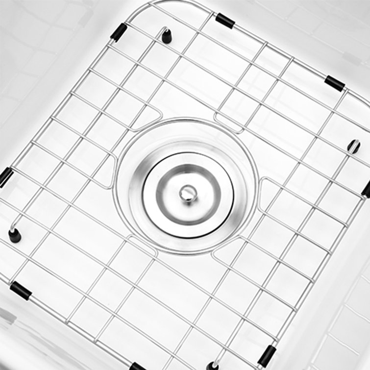 Sinber 33" Stainless Steel Double Bowl Drop-In Workstation Sink