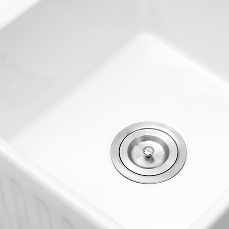 Sinber 33" Stainless Steel Double Bowl Drop-In Workstation Sink