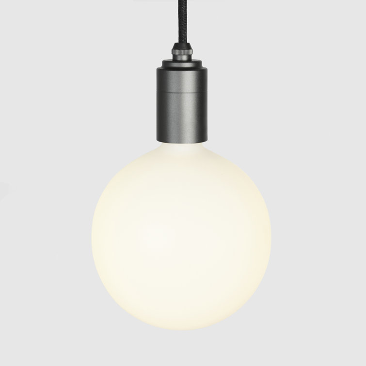 Graphite Triple Globe LED Pendant Light for Indoor/Outdoor