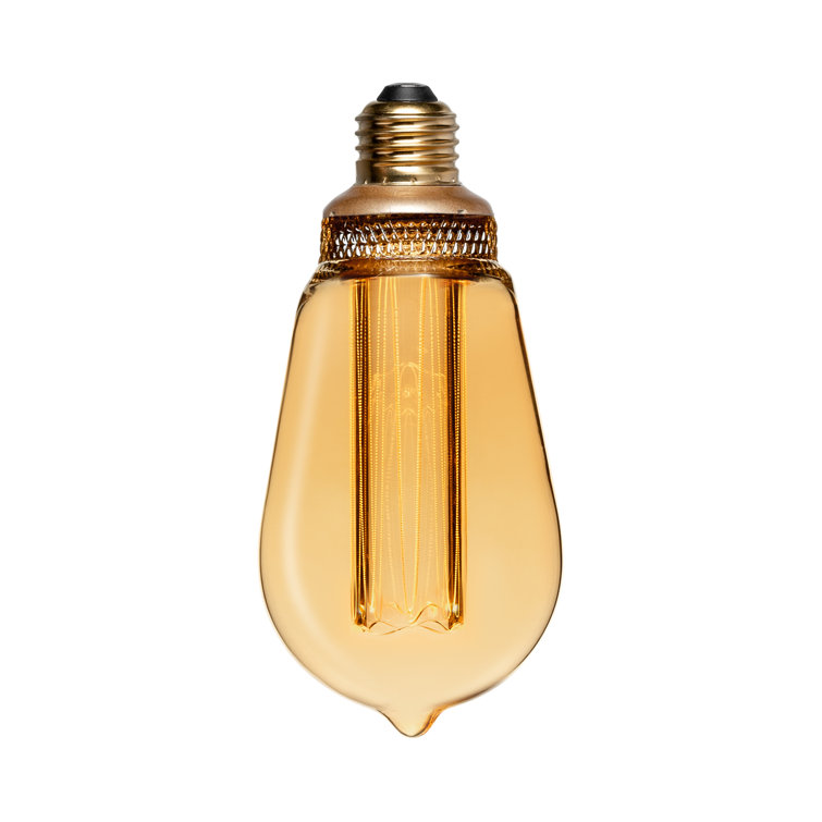 Amber Dimmable LED Decorative Light Bulb with Medium Screw Base