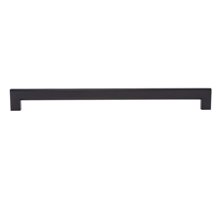 Vail 6" Matte Black Cylindrical Bar Pull