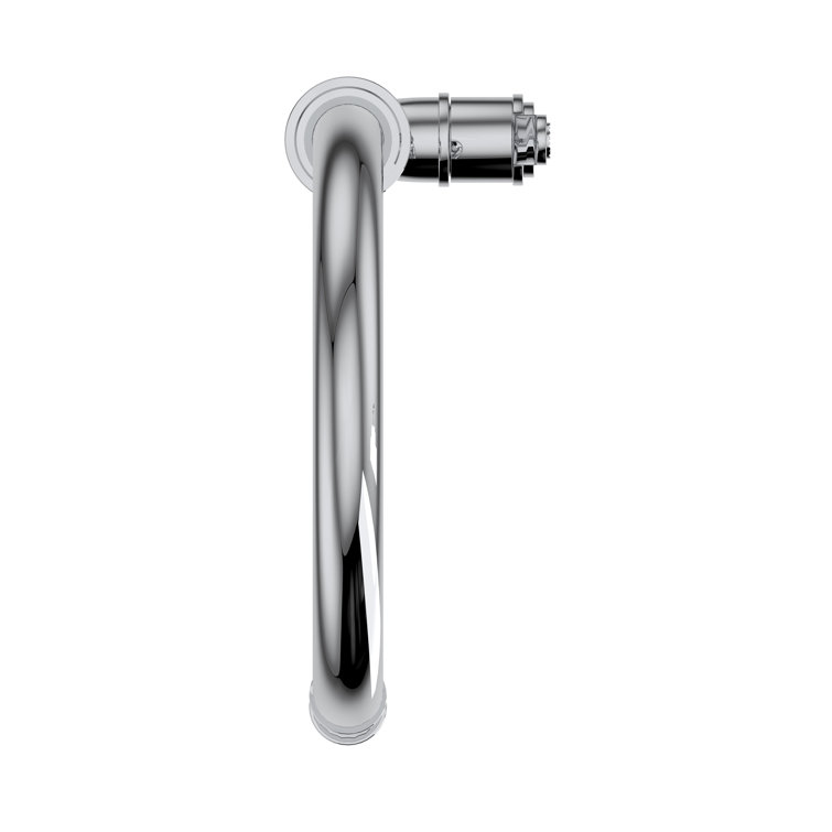 16 3/4" Chrome Brass Pull Down Kitchen Faucet