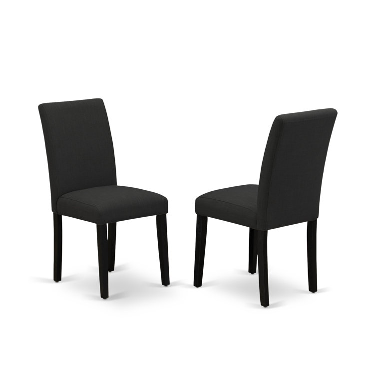 Linen White Modern Dining Set with Light Sable Chairs - 72x30