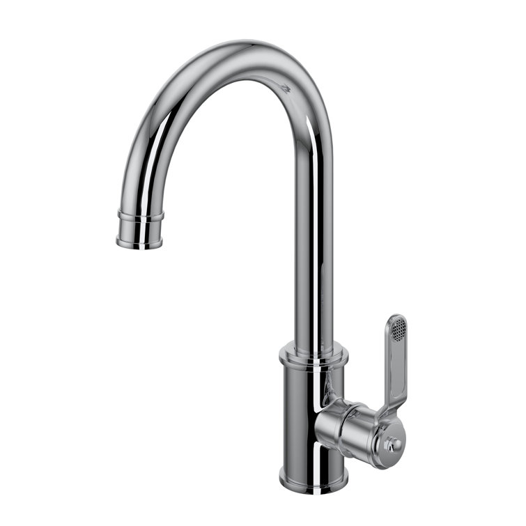 Polished Nickel Brass Modern Deck Mounted Bar Faucet