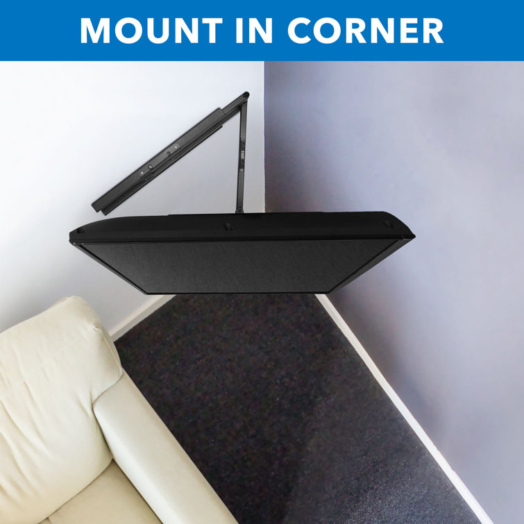 Extended Reach Full-Motion Heavy Duty TV Wall Mount - 40" Arm, 110 lbs Capacity