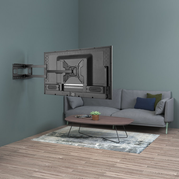 Extended Reach Full-Motion Heavy Duty TV Wall Mount - 40" Arm, 110 lbs Capacity