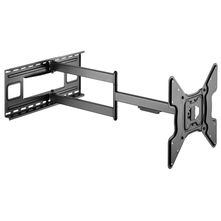 Extended Reach Full-Motion Heavy Duty TV Wall Mount - 40" Arm, 110 lbs Capacity