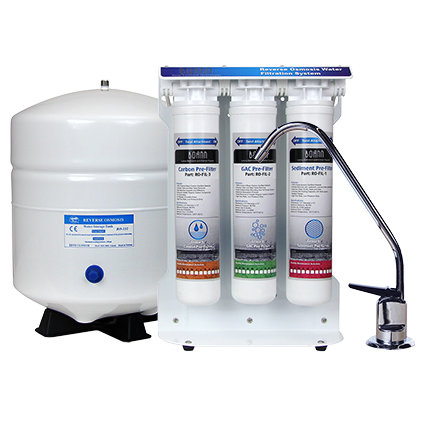 Boann 7-Pack Carbon Spun Fiber and GAC Reverse Osmosis Filters