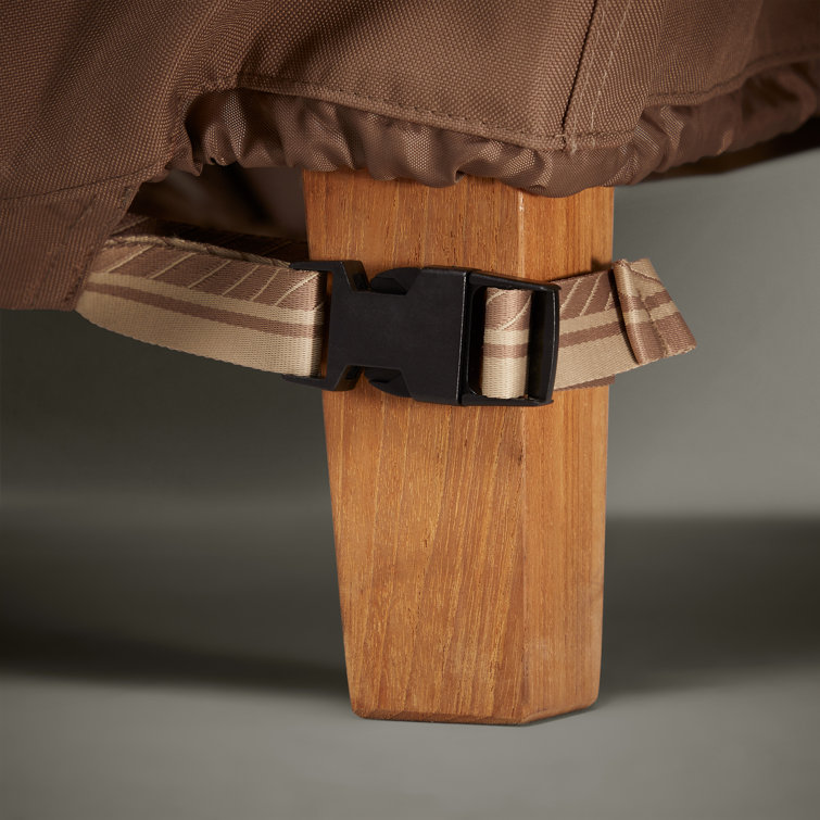 Veranda's Best Brown and Beige Waterproof Patio Chair Cover
