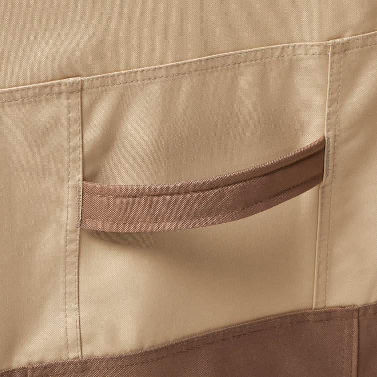 Veranda's Best Brown and Beige Waterproof Patio Chair Cover
