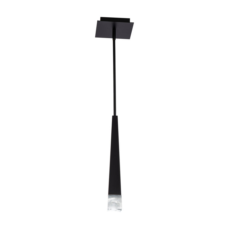 Harper Black Aluminum LED Mini Pendant Light