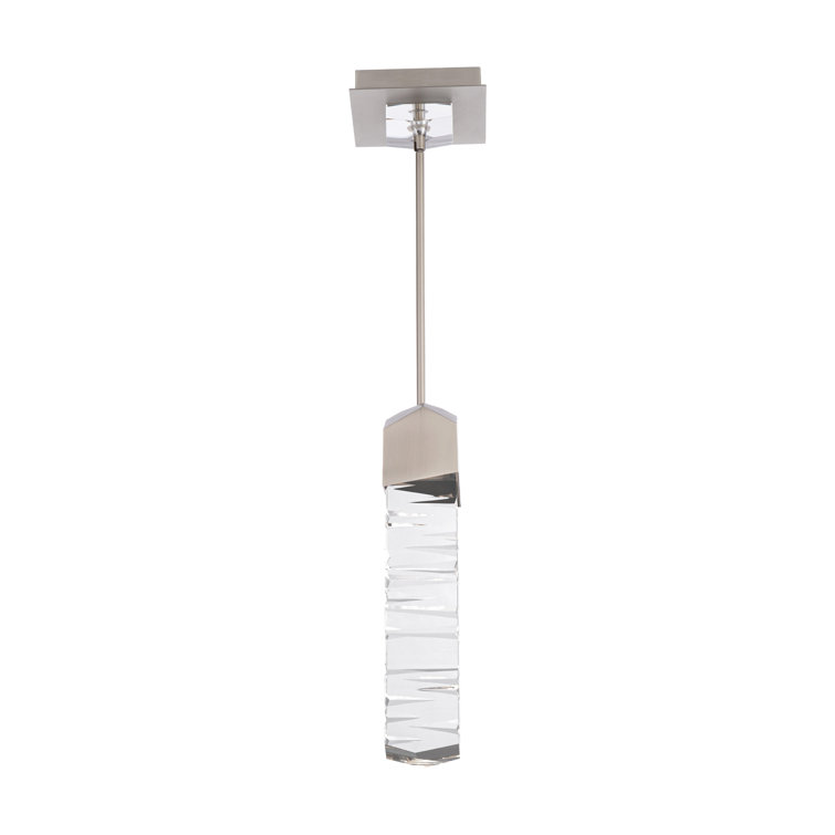 Juliet Mini Crystal LED Pendant in Brushed Nickel