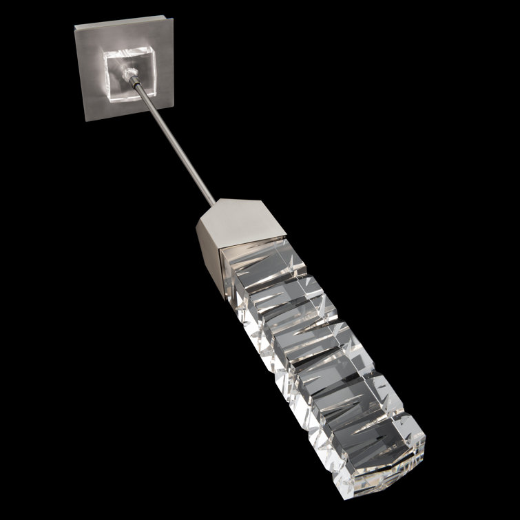 Juliet Mini Crystal LED Pendant in Brushed Nickel