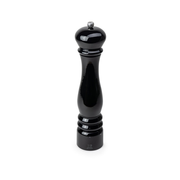 Paris Black Lacquered Electric Salt Mill Grinder