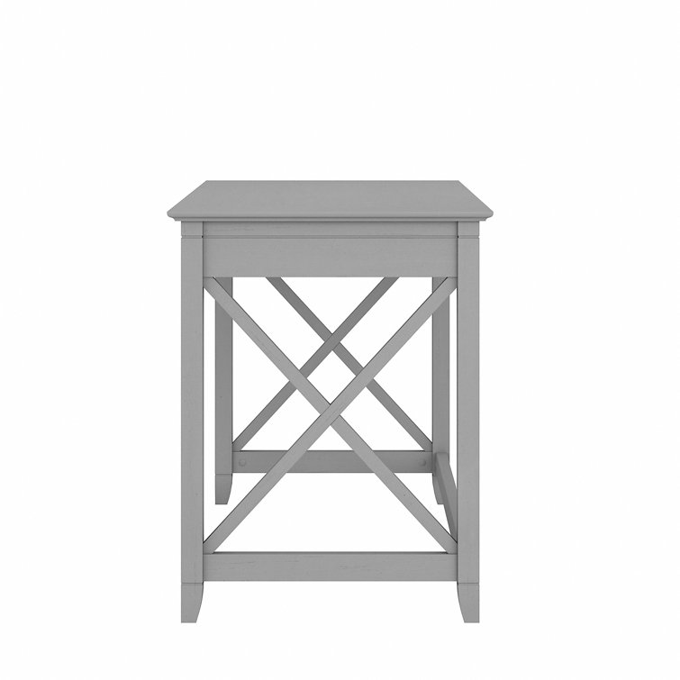 Key West 48'' Cape Cod Gray Engineered Wood Writing Desk