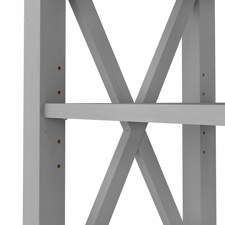 Cape Cod Gray 47" Modern Farmhouse Console Table with Storage