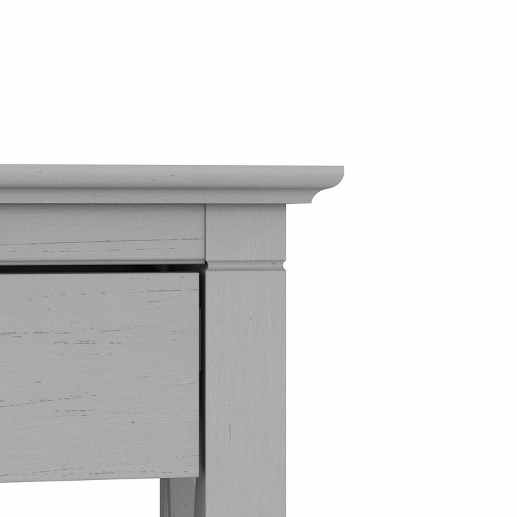 Cape Cod Gray 47" Modern Farmhouse Console Table with Storage