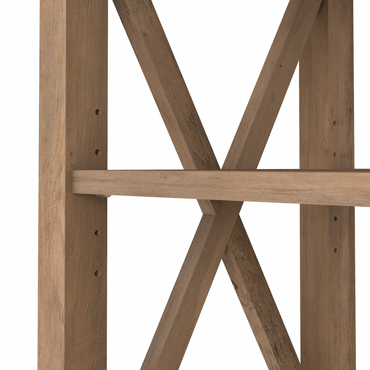 Key West 46.9" Reclaimed Pine Engineered Wood Console Table with Storage