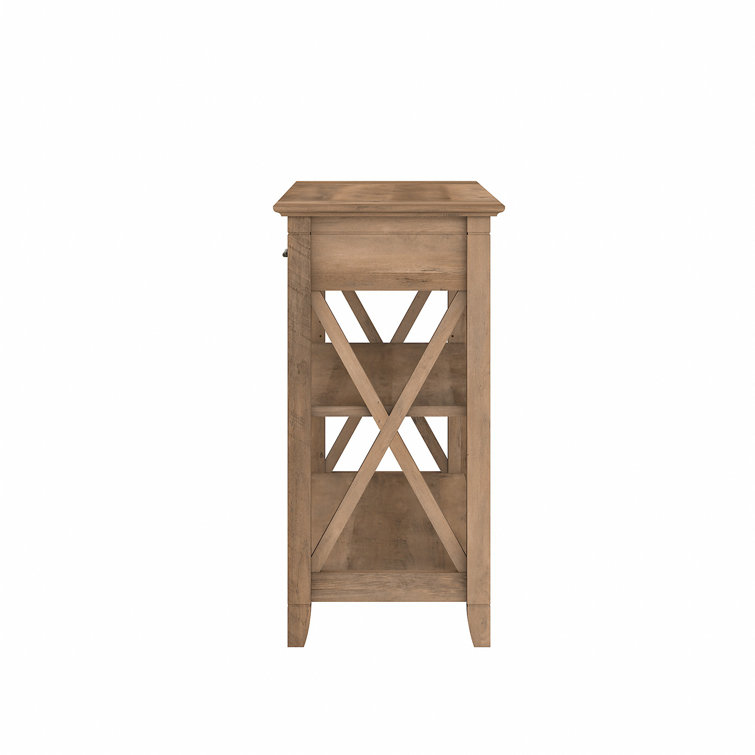 Key West 46.9" Reclaimed Pine Engineered Wood Console Table with Storage