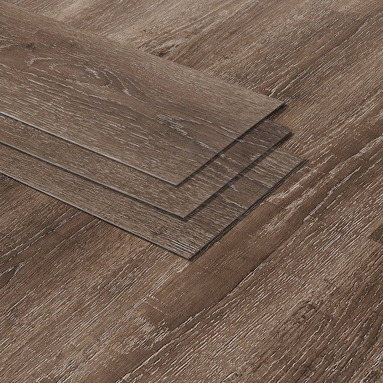 Metro Oak Brown 6'' x 48'' Waterproof Vinyl Plank Flooring