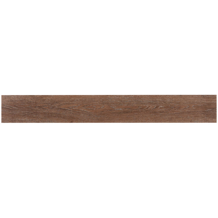 Metro Oak Brown 6'' x 48'' Waterproof Vinyl Plank Flooring